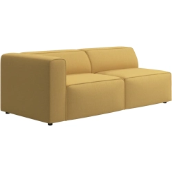 2p. Sofa - Gul stof