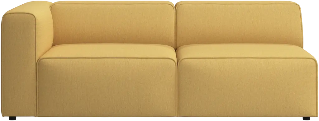 2p. Sofa - Gul stof