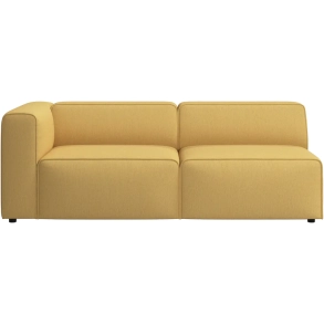 2p. Sofa - Gul stof