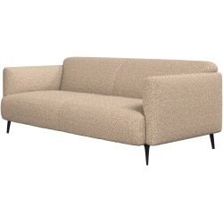 2,5p. Sofa - Gylden beige stof
