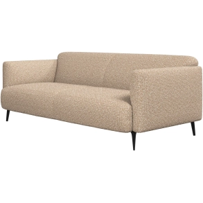 2,5p. Sofa - Gylden beige stof