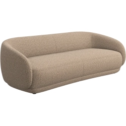 3p. Sofa - Lys brun stof