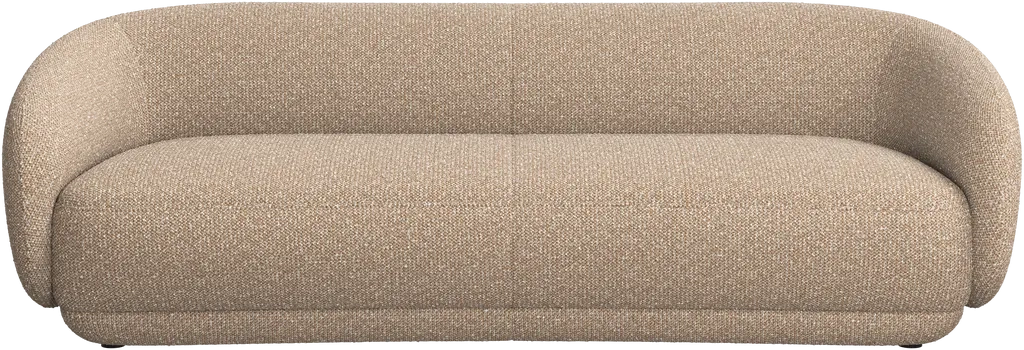 3p. Sofa - Lys brun stof