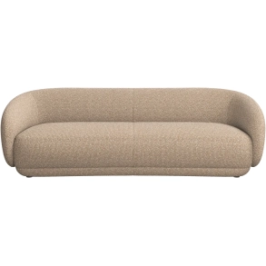 3p. Sofa - Lys brun stof