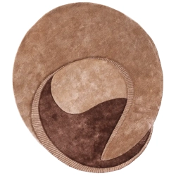 T�ppe - Beige/brun - 160x175