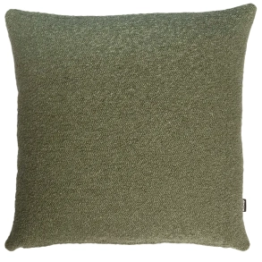 Boucl� pude - Lys gr�n - 43x43 cm.