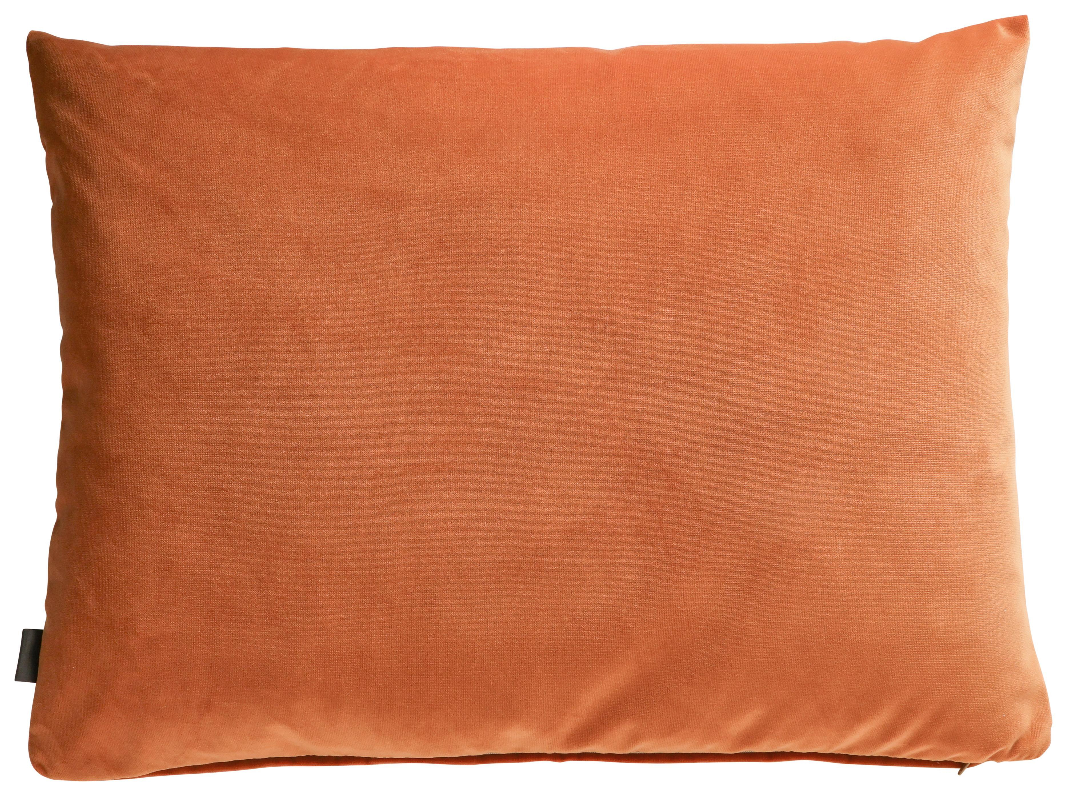 Pude - Orange velour - 46x60