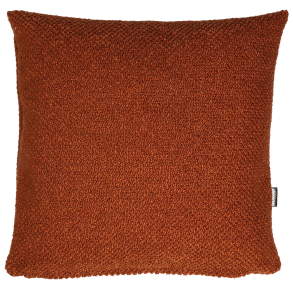 Boucl� pude - Orange - 43x43 cm.