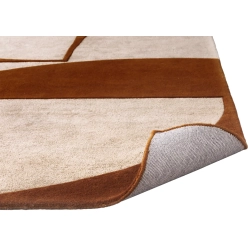 T�ppe - Beige / Orange - 200x300