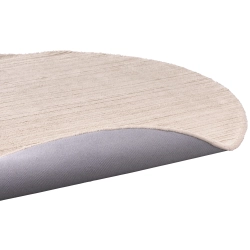 Rund t�ppe - Beige - �: 250