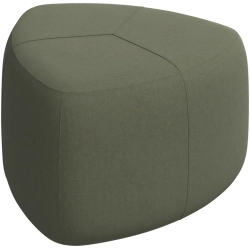 Mellem puf - Gr�nt stof