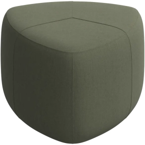 Mellem puf - Gr�nt stof