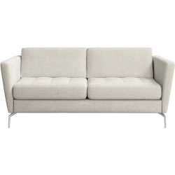 2p. Sofa - Hvidt stof