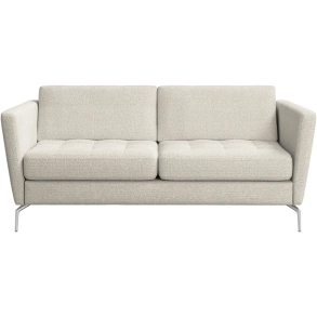 2p. Sofa - Hvidt stof