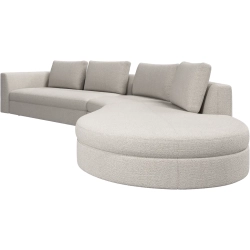 4p. Sofa - Beige stof