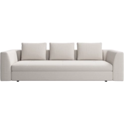 3p Sofa - Hvidt stof