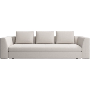 3p Sofa - Hvidt stof