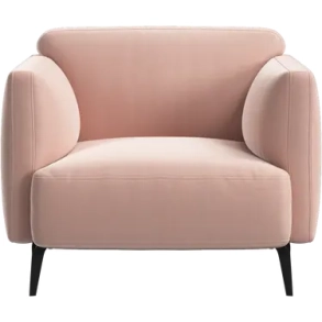 L�nestol - Rosa stof