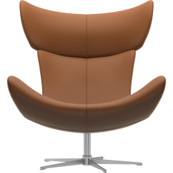 Lnestol - Karamelfarvet lder