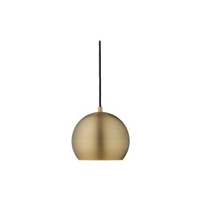 Loftlampe - Mat messing