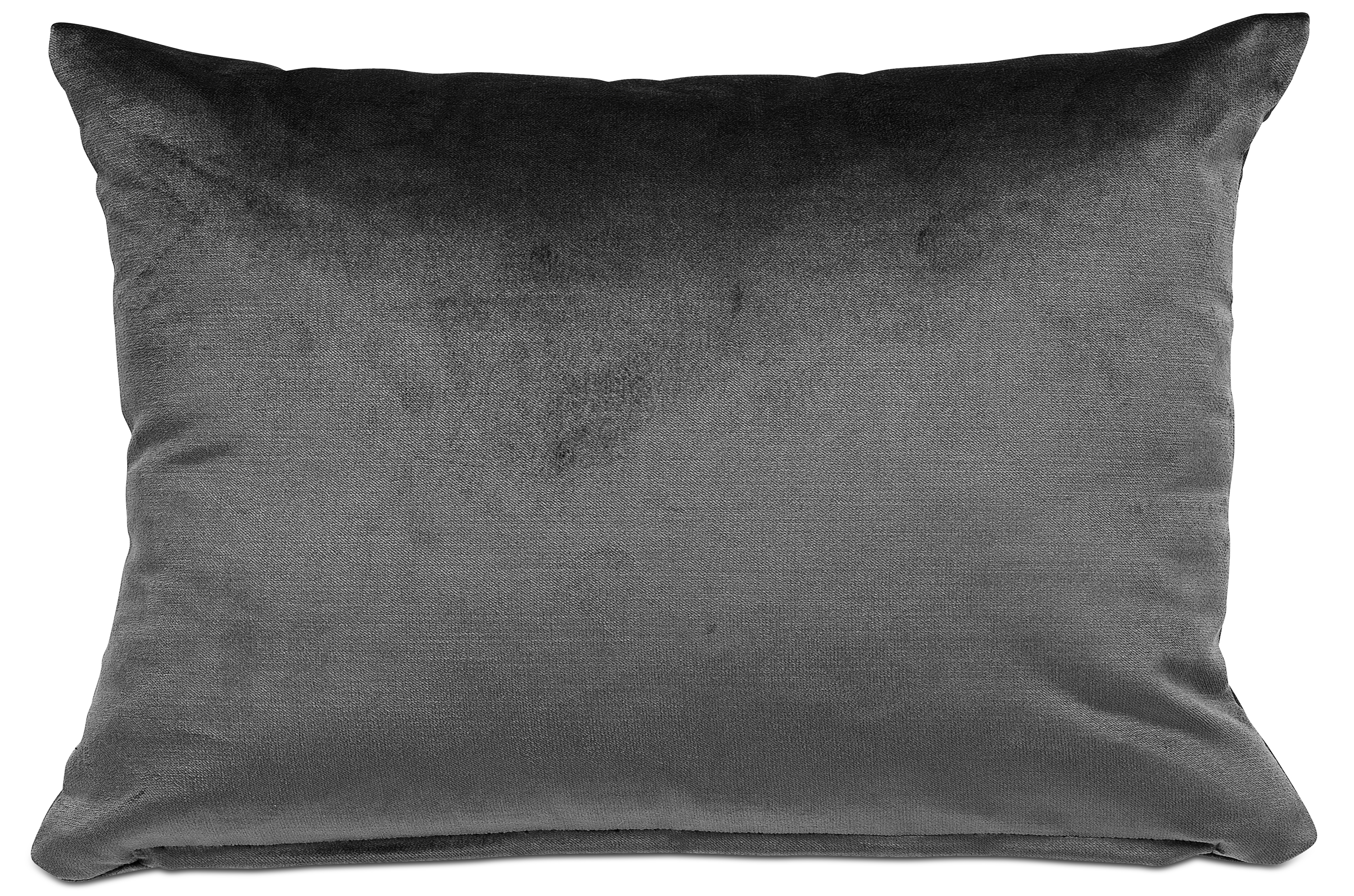 Pude - Mrk gr velour