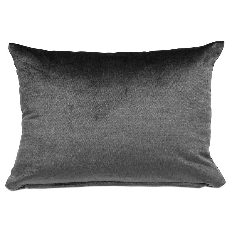 Pude - Mrk gr velour
