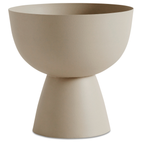 Vase - Askegr� metal.