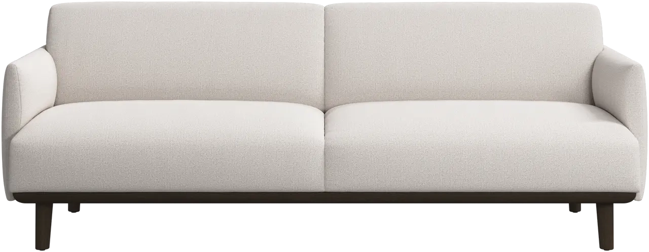 3p. Sofa - Hvidt stof
