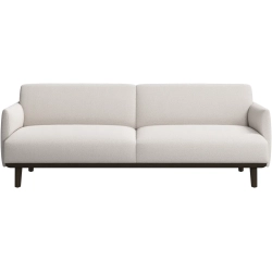 3p. Sofa - Hvidt stof