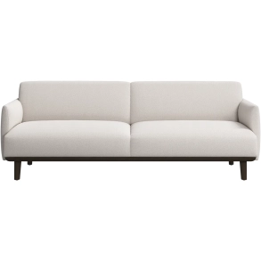 3p. Sofa - Hvidt stof
