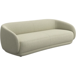 3 P sofa i lysegr�nt stof