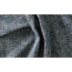 Kontorstol i bl�/gr� stof