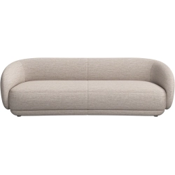 3 P sofa i beige stof