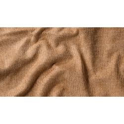 Puf - Sennepsfarvet stof