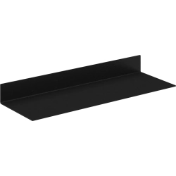 2 stk. Metal hylder - sort