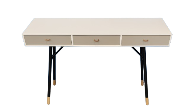 Konsolbord - Hvid / Sort