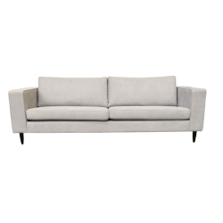 3p. Sofa - Lys gr stof