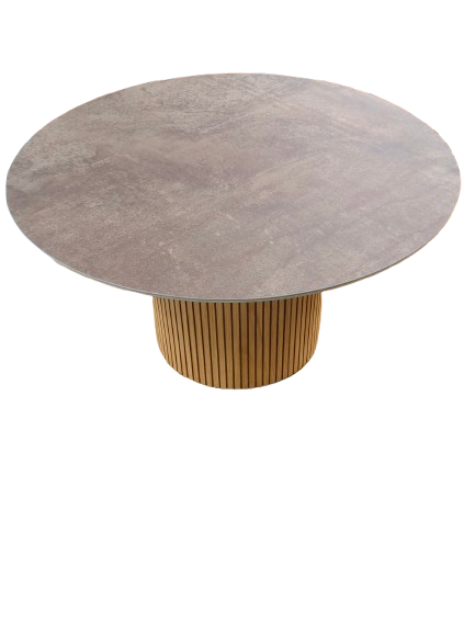 Sofabord - Rustkeramik / Eg