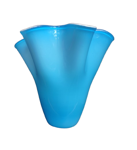 Glas vase - Bl�