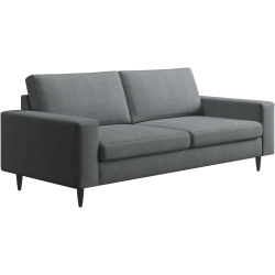 3 P sofa i lys gr� stof