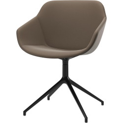 6 stk. spisestole i gr� l�der