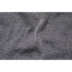 Puf med sovefunktion i gr� stof