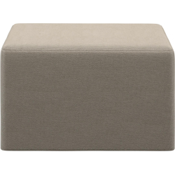 Puf med sovefunktion i beige stof