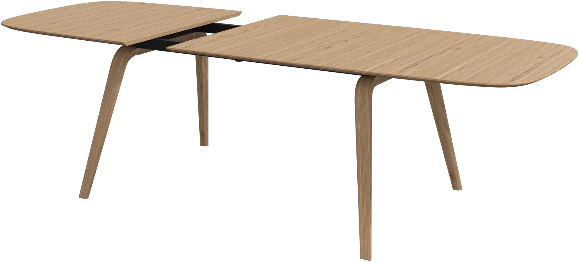 Spisebord med udtr�k - Eg