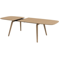 Spisebord med udtr�k - Eg