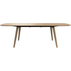 Spisebord med udtr�k - Eg