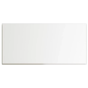 V�gmonteret skab - 1 skuffe - Hvid