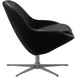 L�nestol i sort l�der