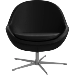 L�nestol i sort l�der